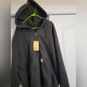 Mens Rockland Front Zip Carhartt Sweatshirt